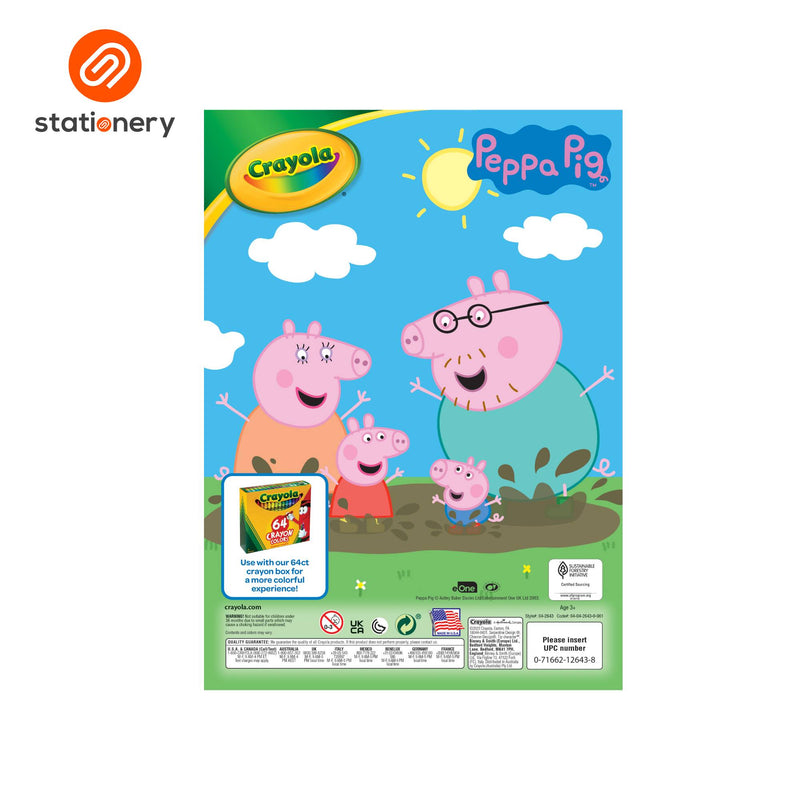 Crayola 96-Page Character Coloring Book with Sticker Sheet-zoom-