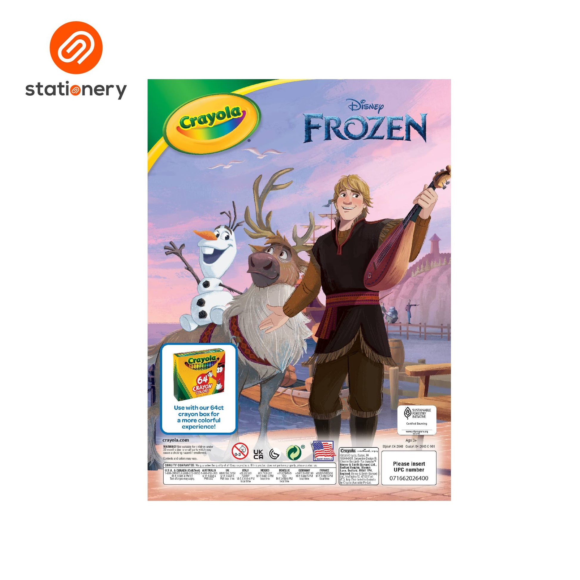 SSP-10100146:10100146B_CRAYOLA_COLORING_96PG_FROZEN.jpg