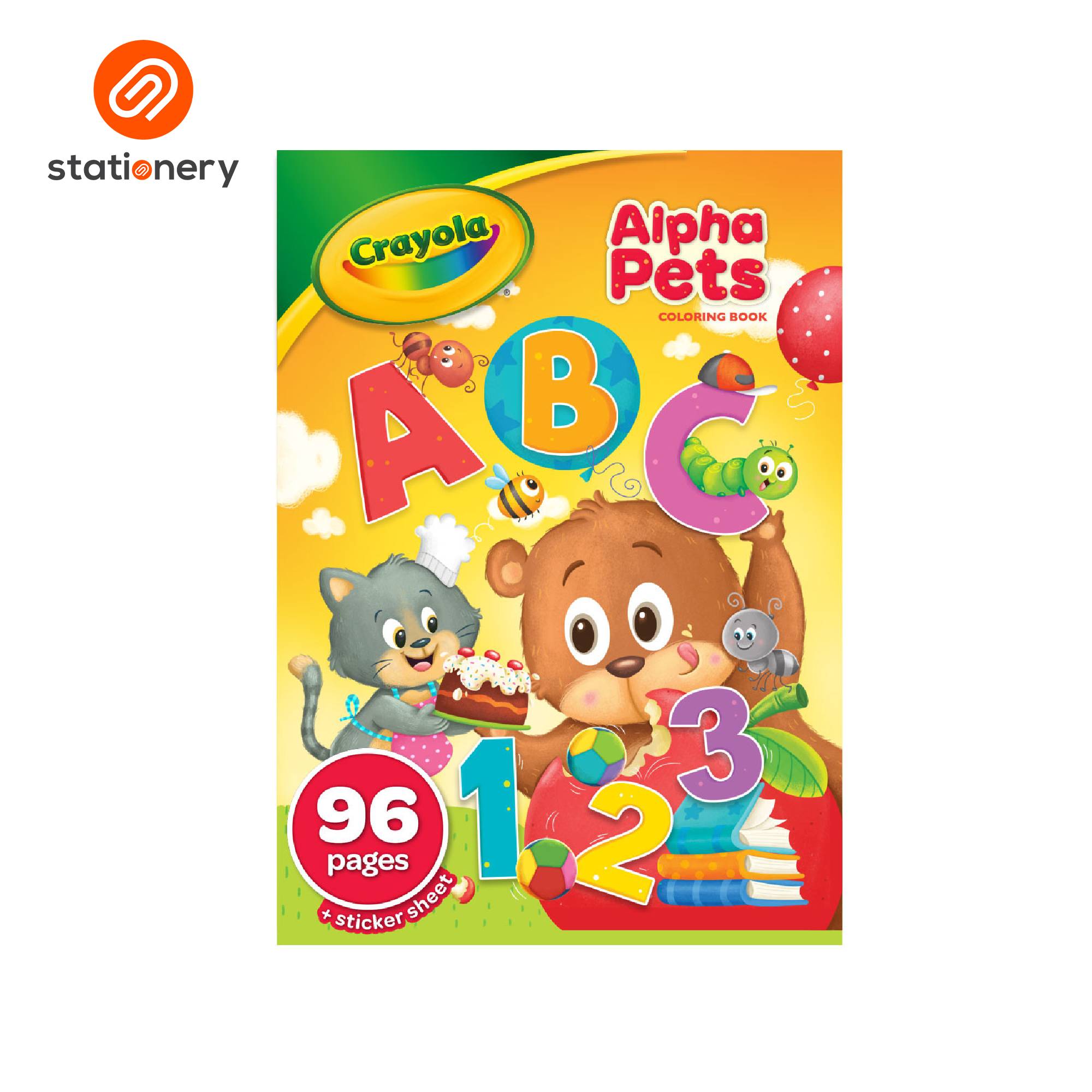 SSP-10100149:10100149A_CRAYOLA_COLORING_96PG_ALPHA_PETS.jpg
