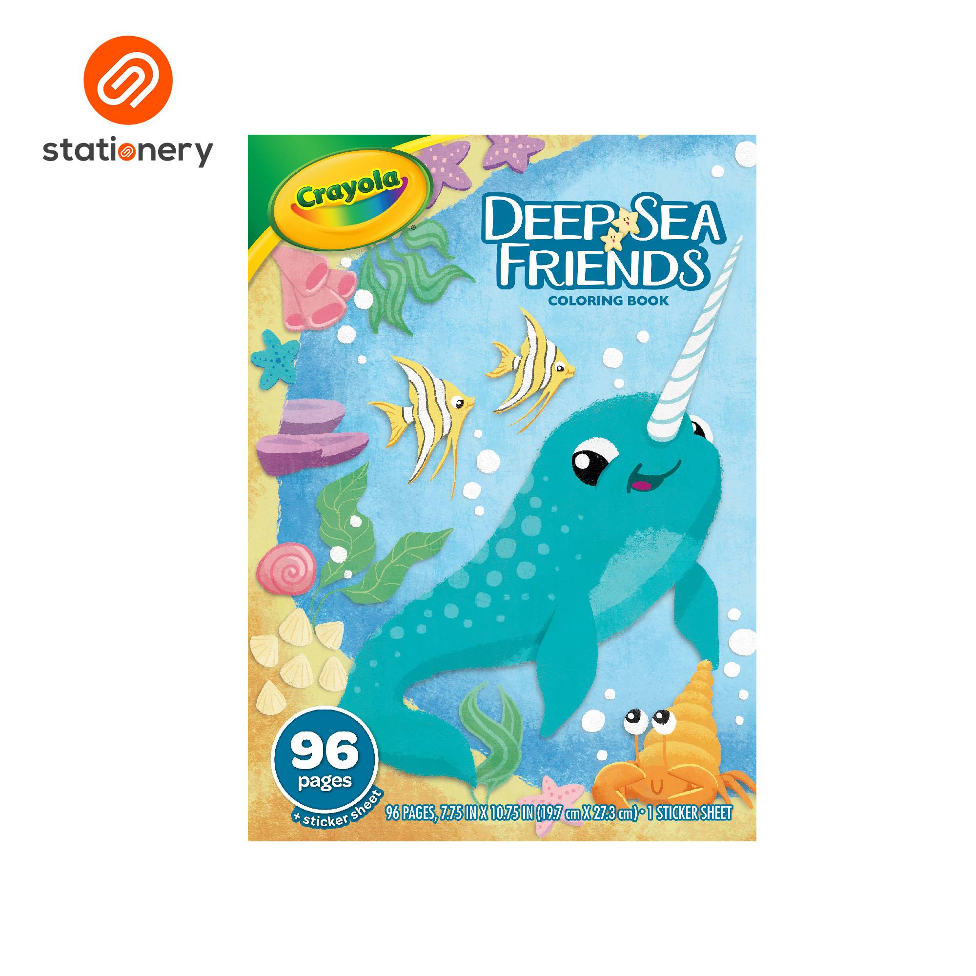 SSP-10100150:10100150A_CRAYOLA_COLORING_96PG_DEEP_SEA_FRIENDS.jpg