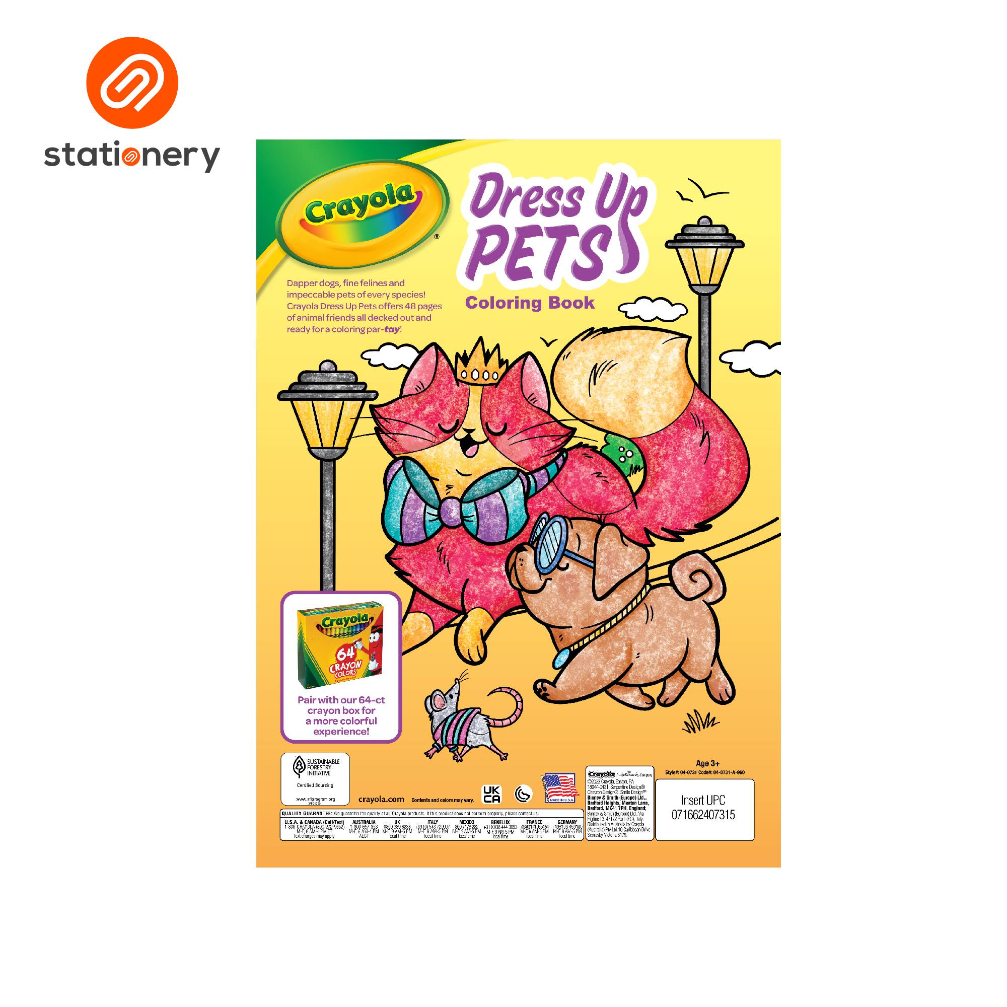SSP-10100151:10100151B_CRAYOLA_COLORING_48PG_DRESS_UP_PETS.jpg