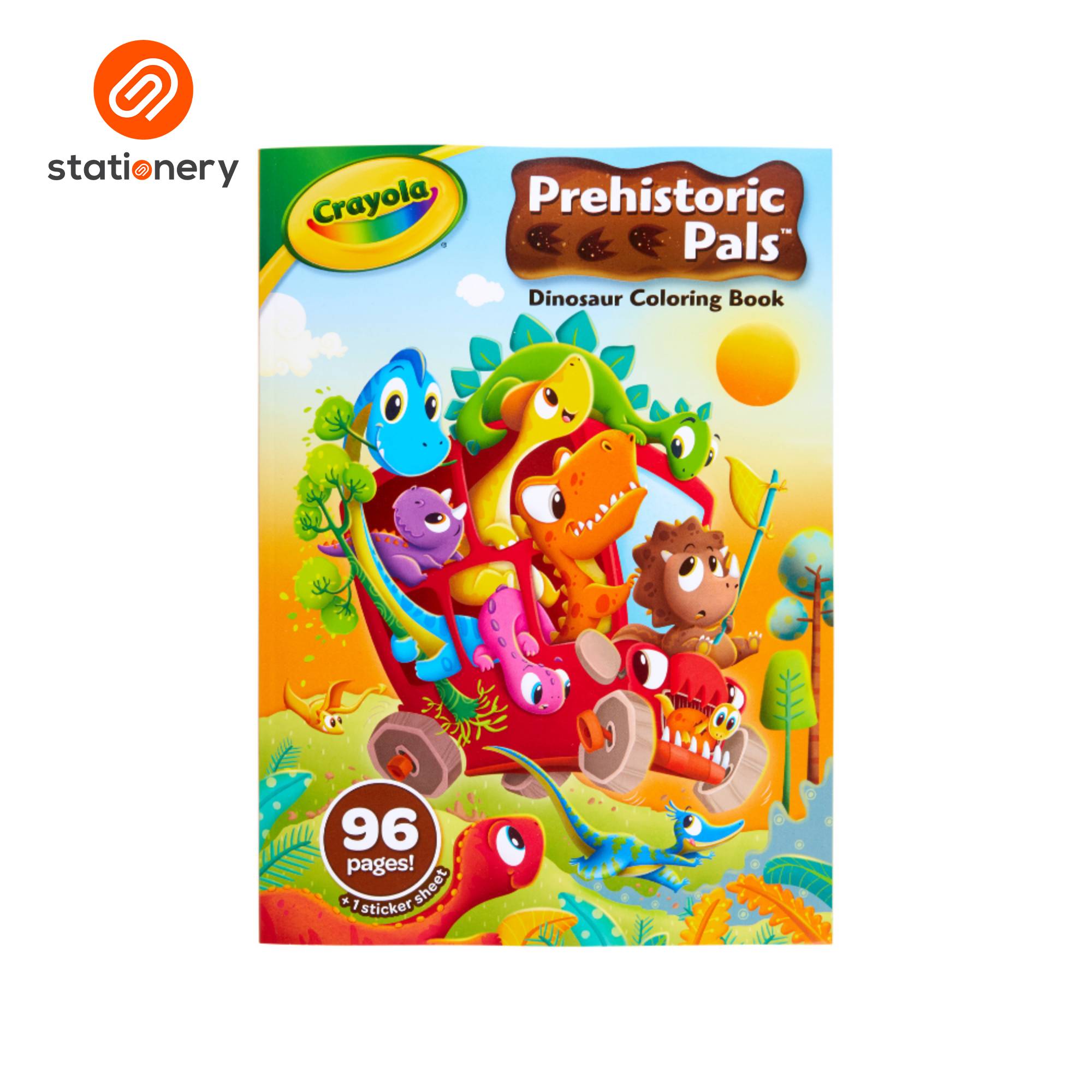 SSP-10100160:10100160a_CRAYOLA_COLORING_96PG_PREHISTORIC_PALS.jpg