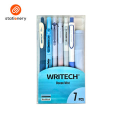 SSP-10100219:10100219_WRITECH_OCEAN_MIST_PEN_SET_7PCS_PER_SET.jpg