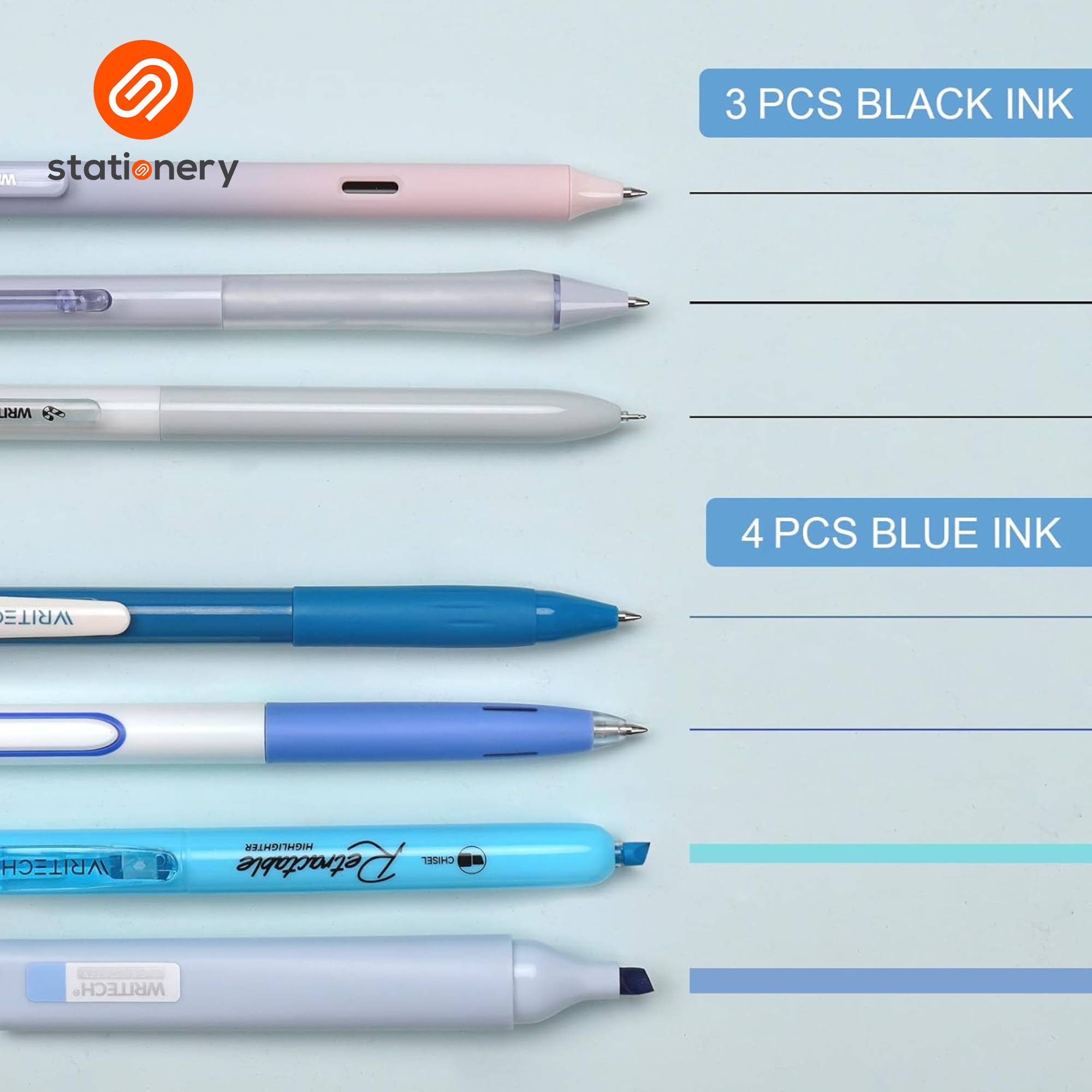 SSP-10100219:10100219_WRITECH_OCEAN_MIST_PEN_SET_7PCS_PER_SET_2.jpg
