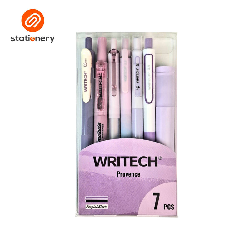 Writech Journaling Writing Set W-JK04 7pcs per Pack - Provence Mist-zoom-