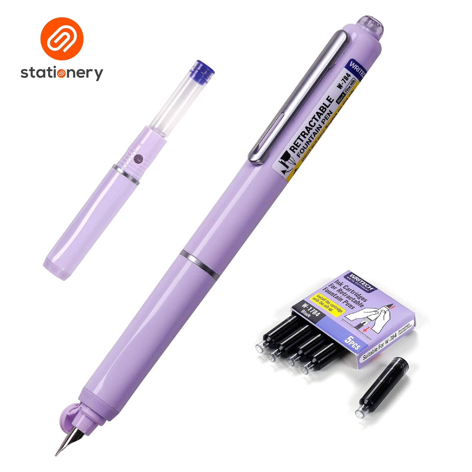 Writech Clictek Retractable Fountain Pens - W-784-zoom-2