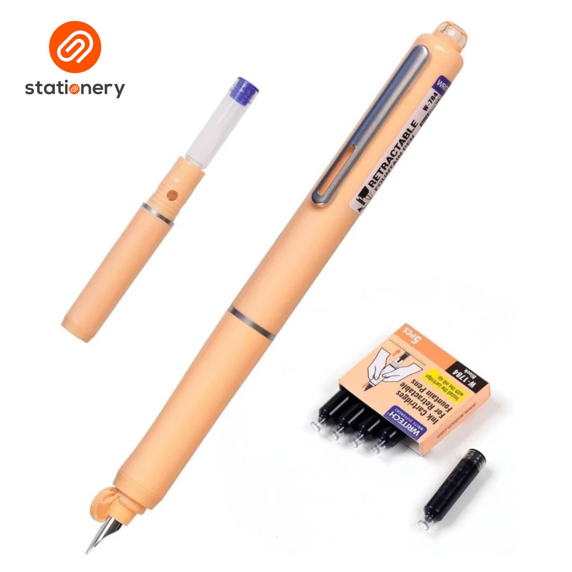 Writech Clictek Retractable Fountain Pens - W-784-zoom-13