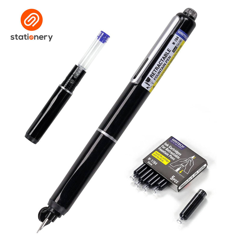 Writech Clictek Retractable Fountain Pens - W-784-zoom-