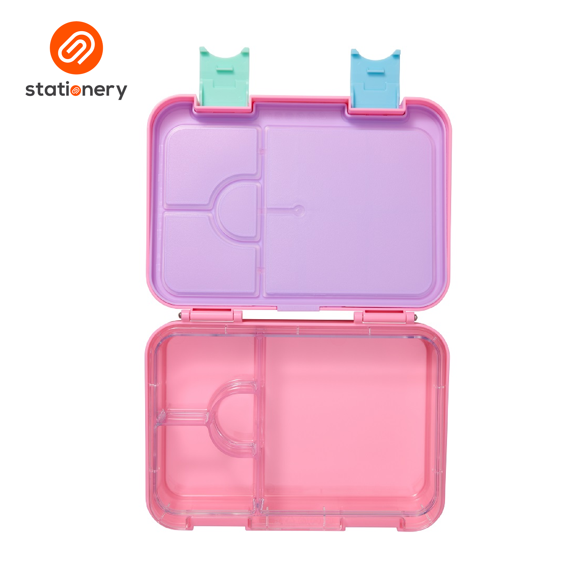 Smiggle Smiggler Medium Bento Lunchbox - Pastel