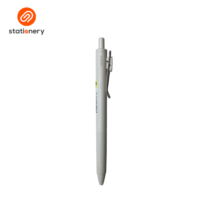 Uni-ball One F Retractable Gel Pen 0.38mm - Faded Colors (Black Ink)-zoom-