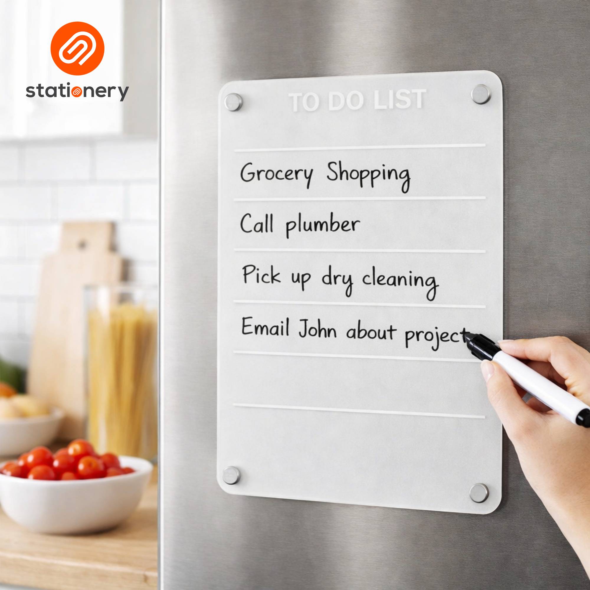 Acrylic Whiteboard To Do List - 20 × 30 cm
