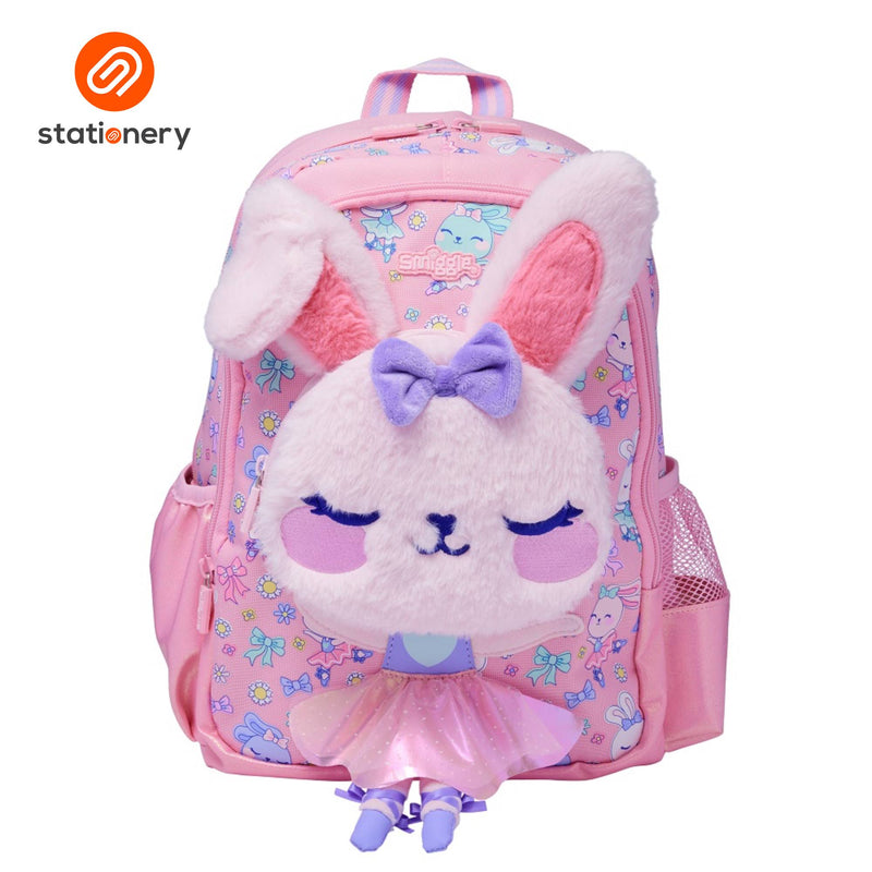 Smiggle Playtime Junior Character Backpack - Pink-zoom-