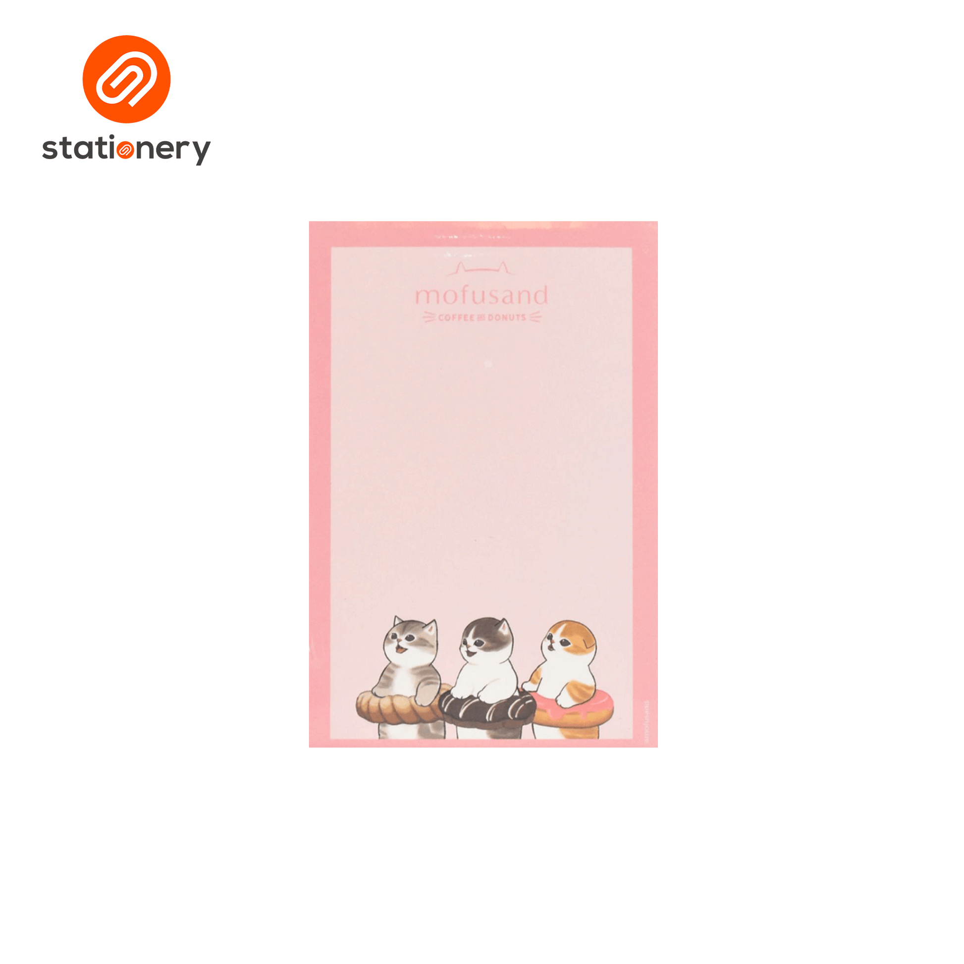 Mofusand Coffee & Donuts Memo Pad 360 Sheets 10x15cm-2