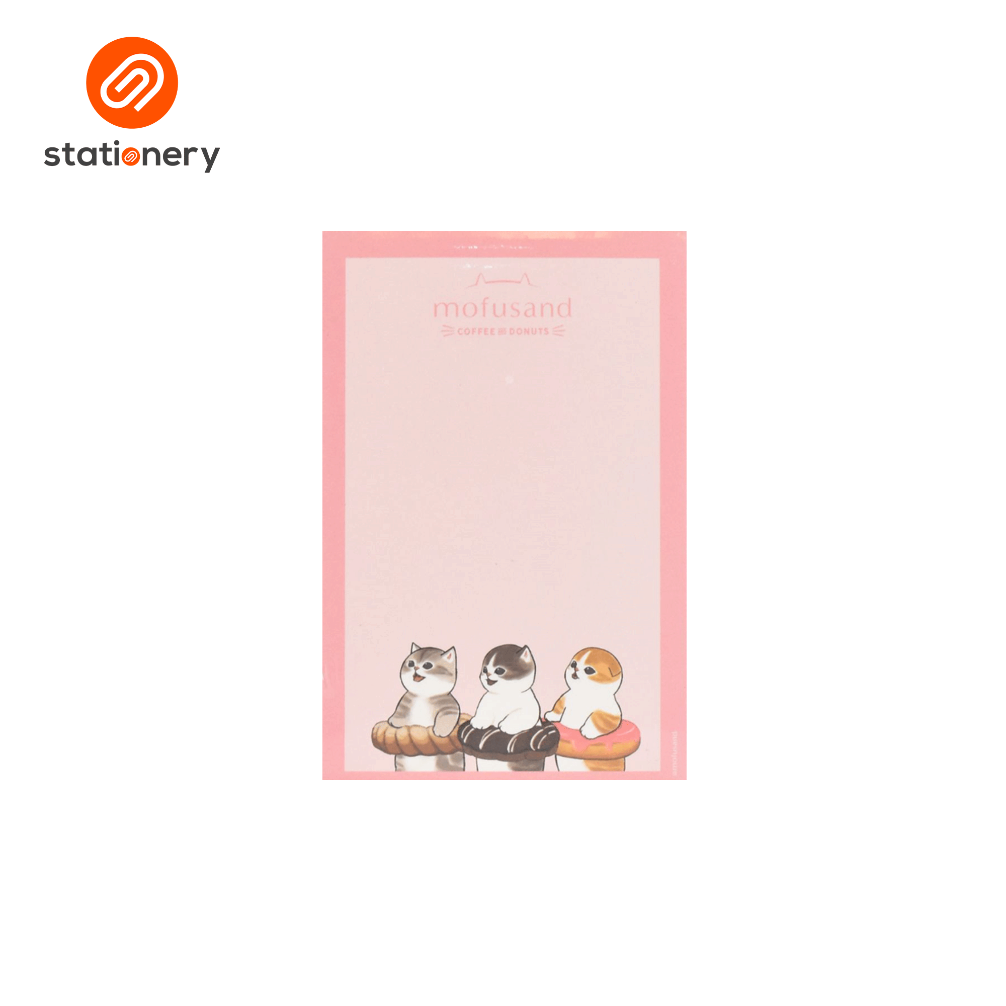 Mofusand Coffee & Donuts Memo Pad 360 Sheets 10x15cm