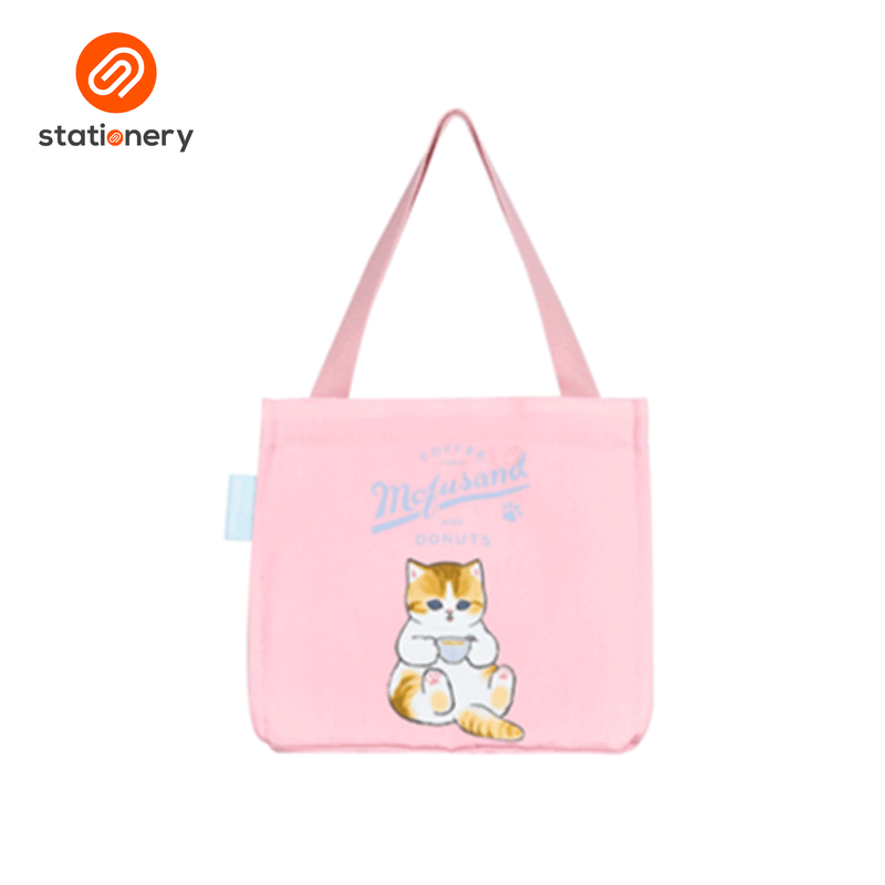 Mofusand Coffee & Donuts Insulated Lunch Bag-zoom-
