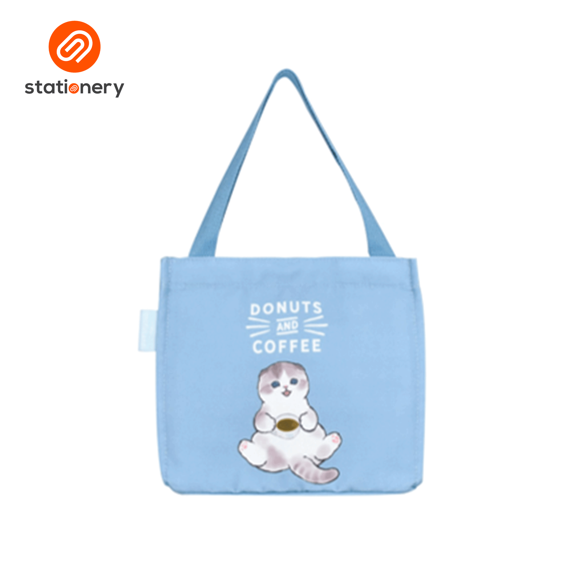 Mofusand Coffee & Donuts Insulated Lunch Bag-7