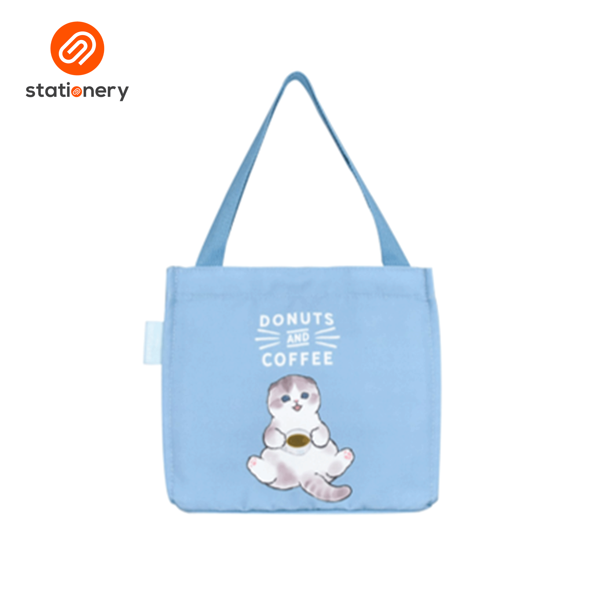 Mofusand Coffee & Donuts Insulated Lunch Bag-zoom-7