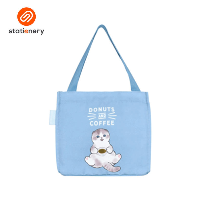 Mofusand Coffee & Donuts Insulated Lunch Bag-zoom-