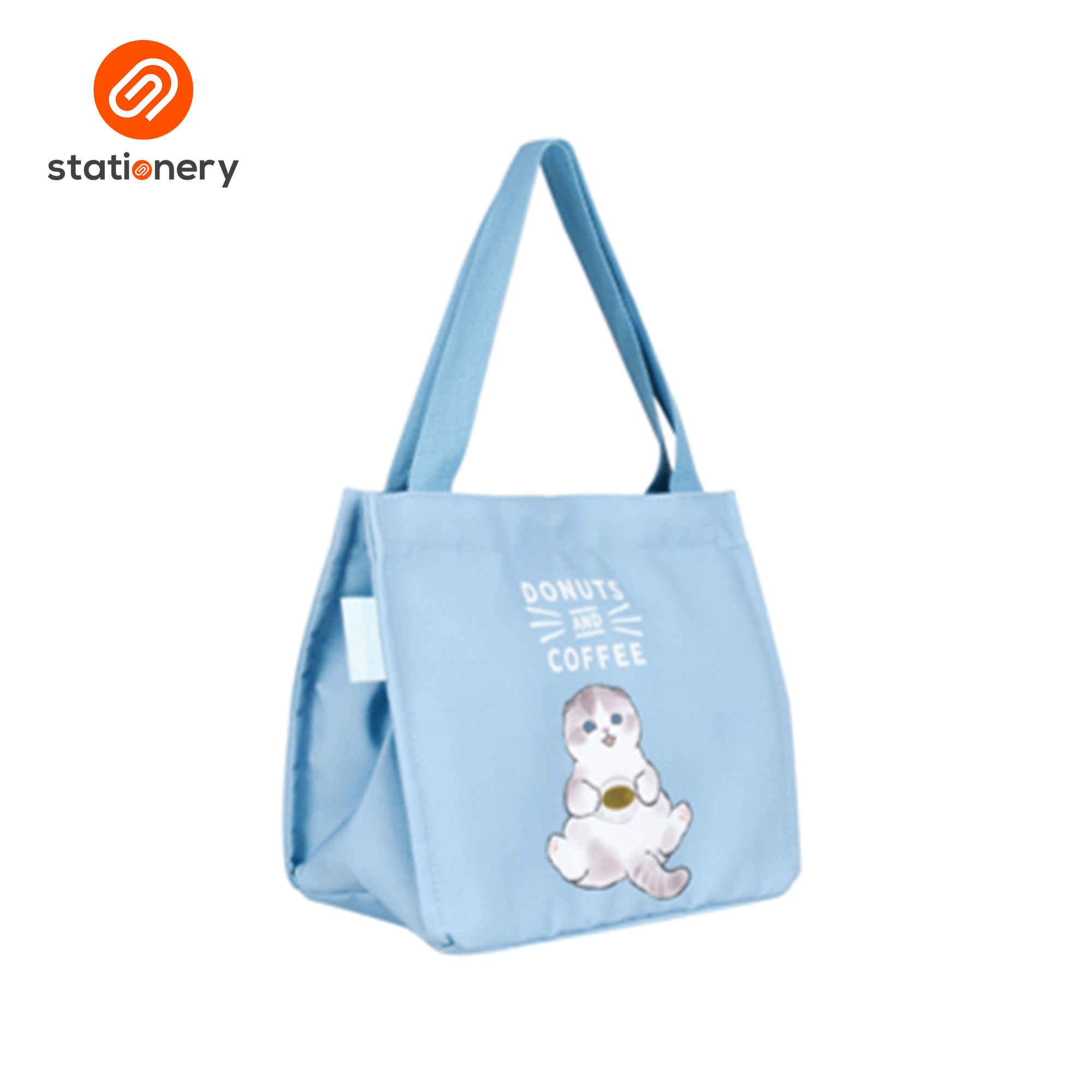 Mofusand Coffee & Donuts Insulated Lunch Bag-zoom-5