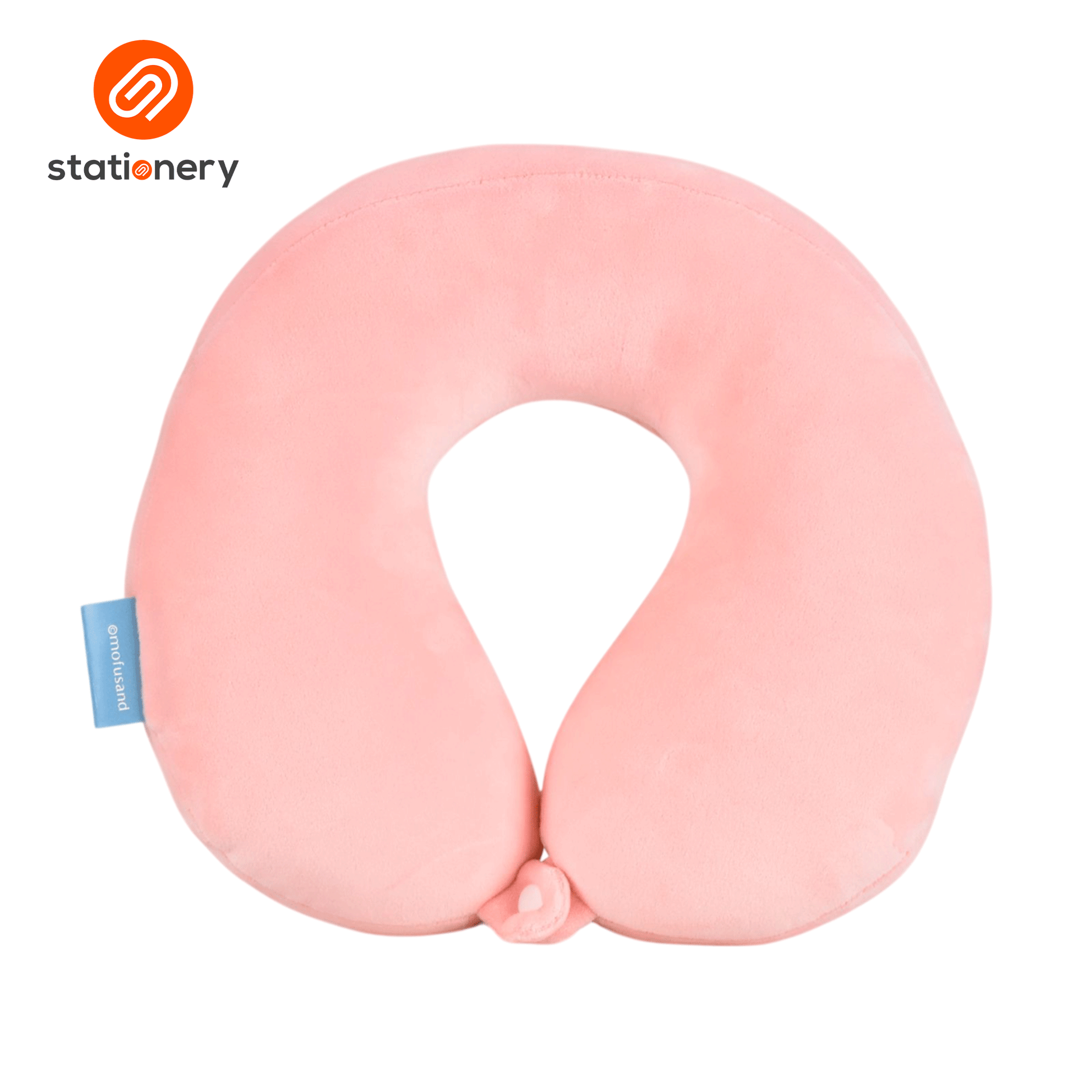Mofusand Coffee & Donuts Structured Neck Pillow - Pink-5