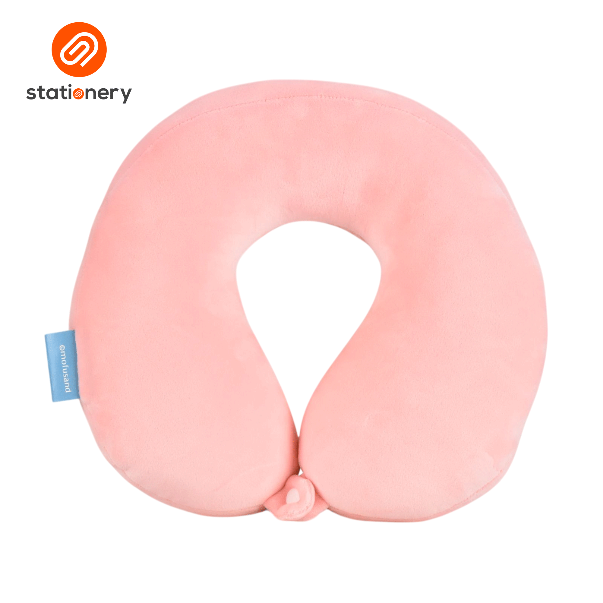 Mofusand Coffee & Donuts Structured Neck Pillow - Pink-zoom-5