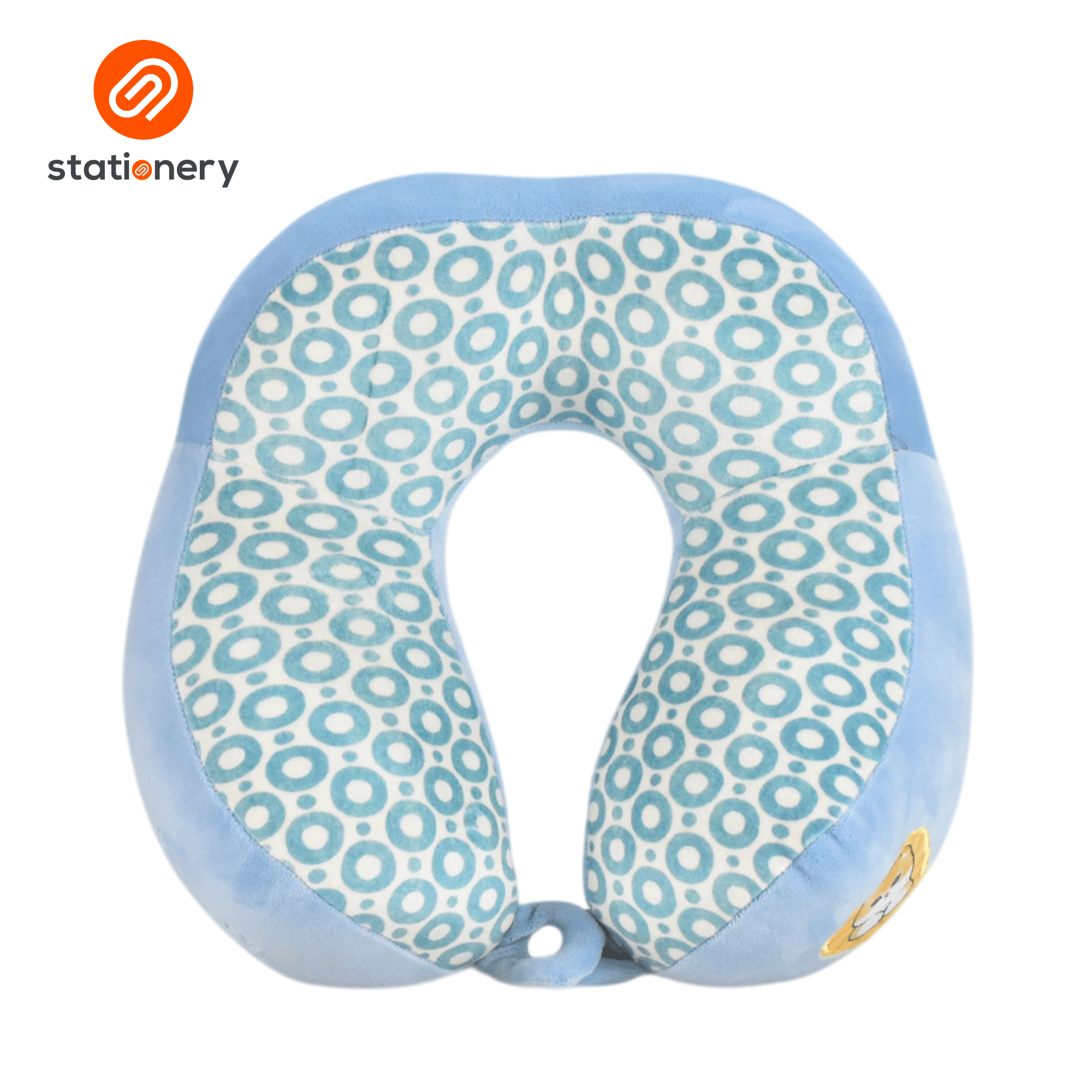 Mofusand Coffee & Donuts Structured Neck Pillow - Pink-zoom-13