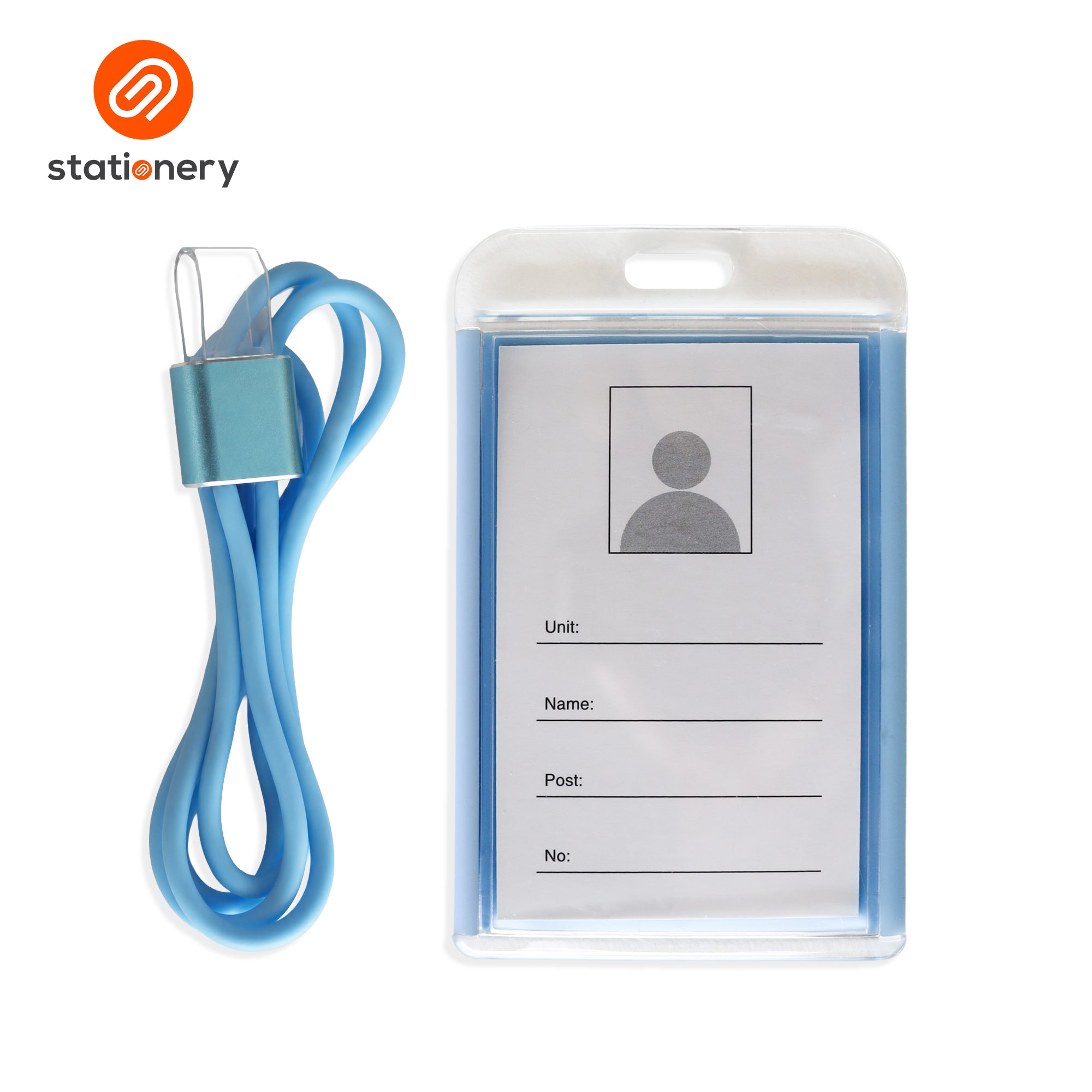 PVC Hard ID Case with Silicone Landyard-zoom-3