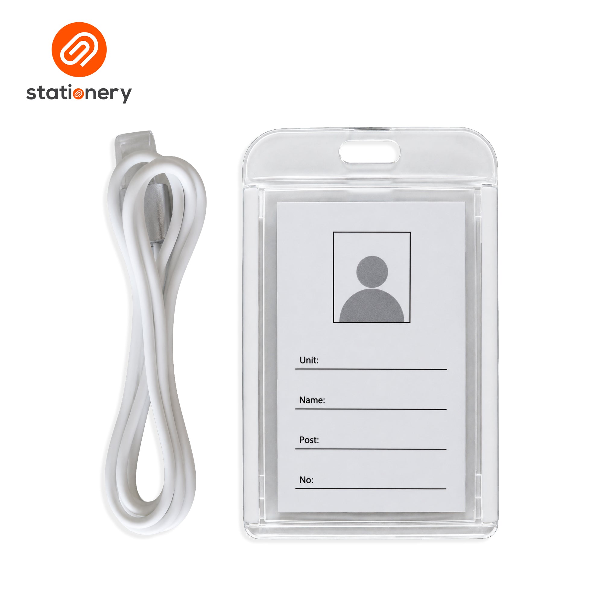 PVC Hard ID Case with Silicone Landyard-zoom-6