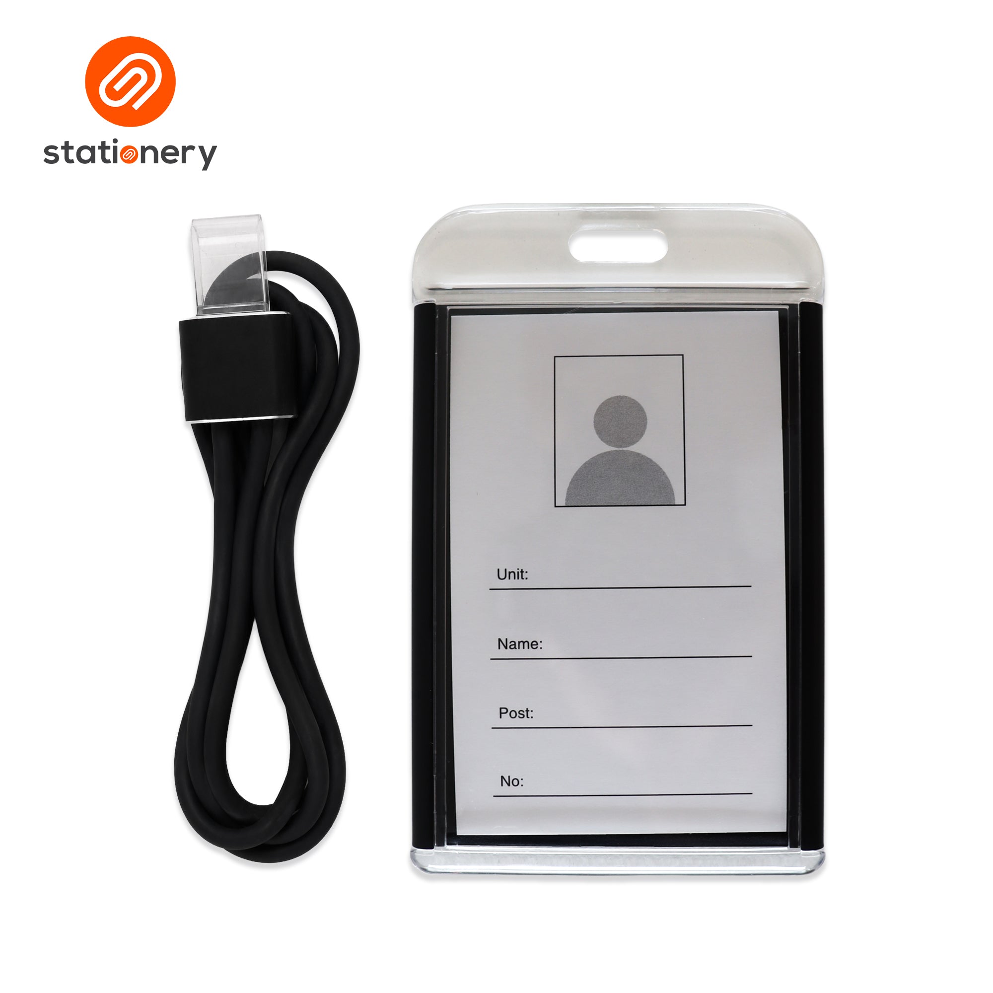 PVC Hard ID Case with Silicone Landyard-zoom-7
