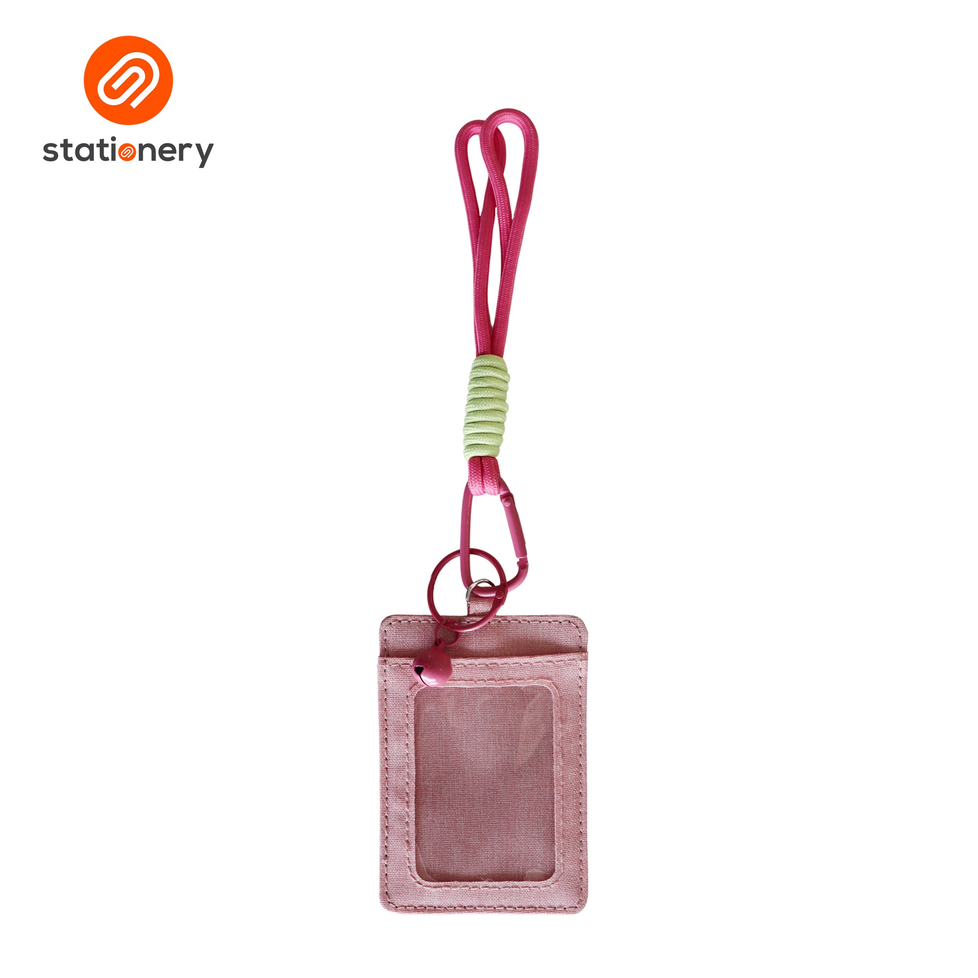 Fabric ID Case with Corded Strap