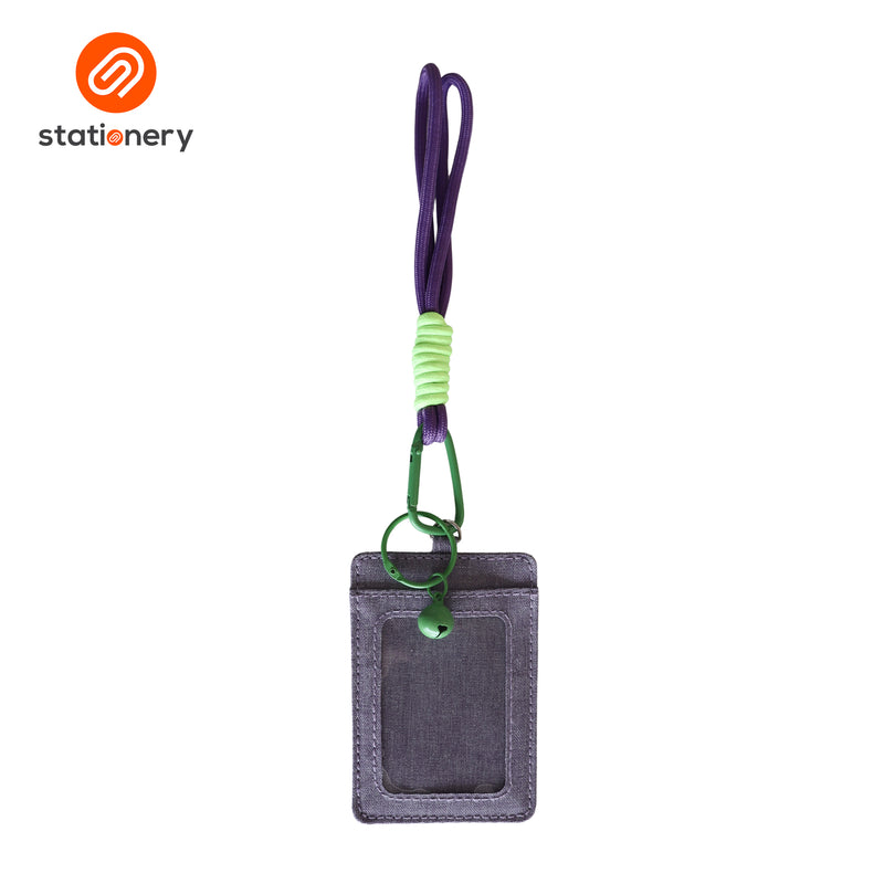 Fabric ID Case with Corded Strap-zoom-