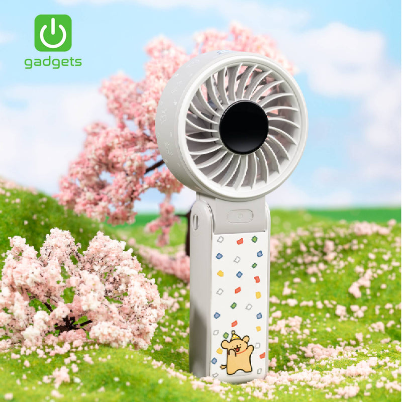JisuLife Life7 Maltese Handheld Fan 5000mAh - Grey-zoom-