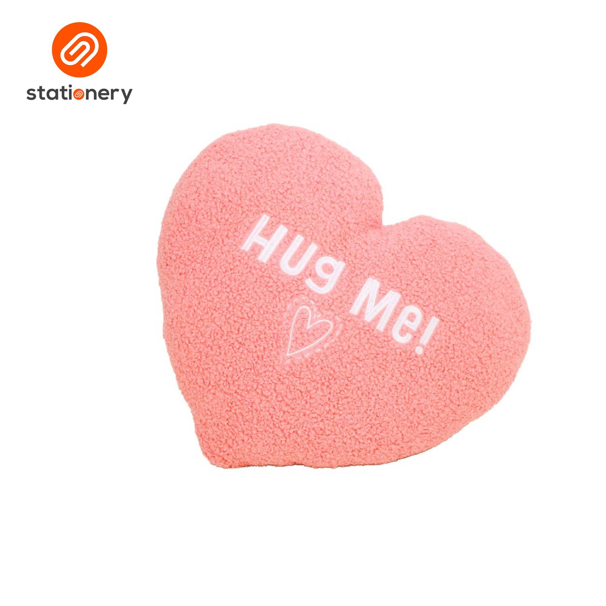 Hallmark Red Heart-Shaped 'I Love You' Plush Pillow-2