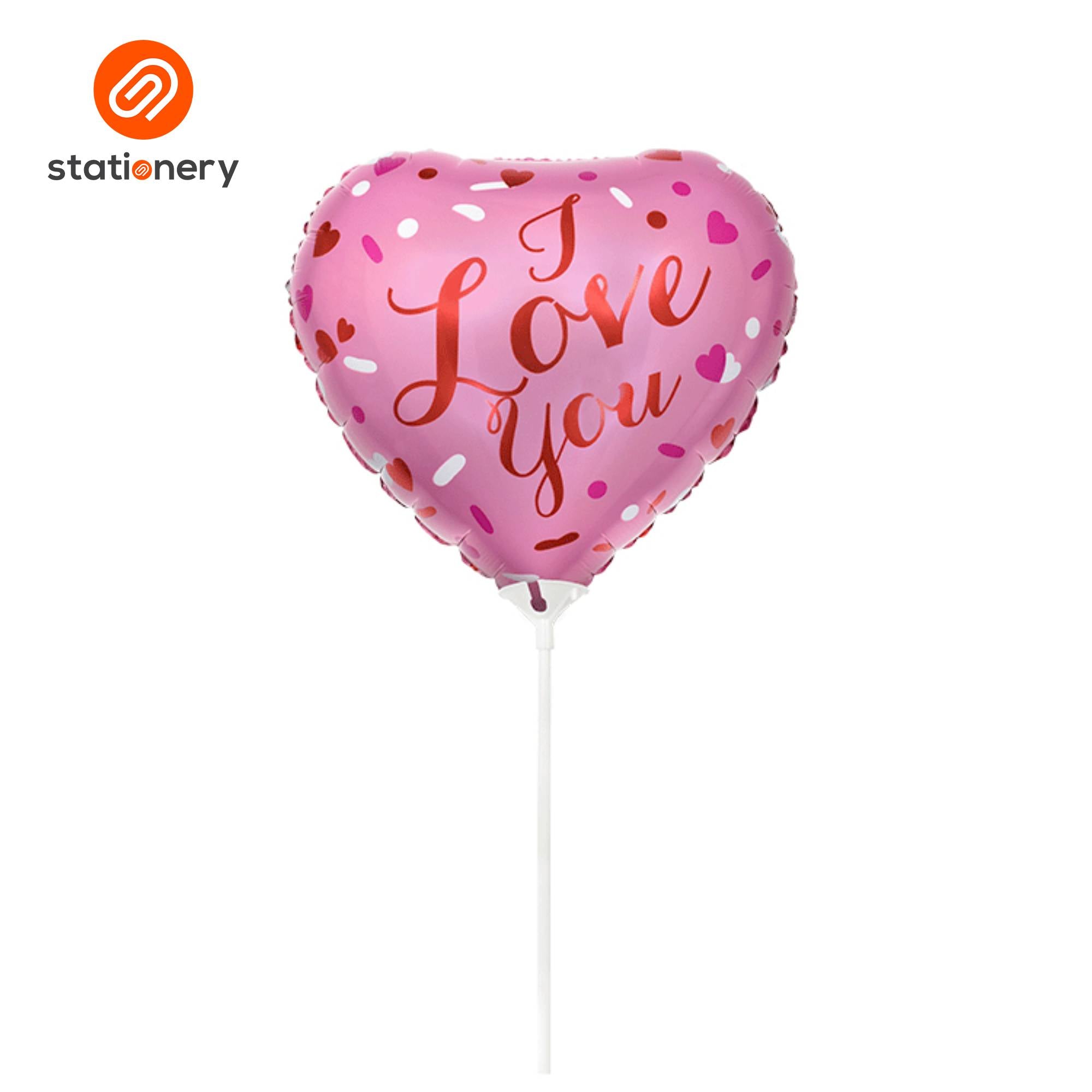 SSP-10100545:10100545_PARTY_BALLOON_FOIL_18IN_LOVE_WITH_STICK_DES1.jpg