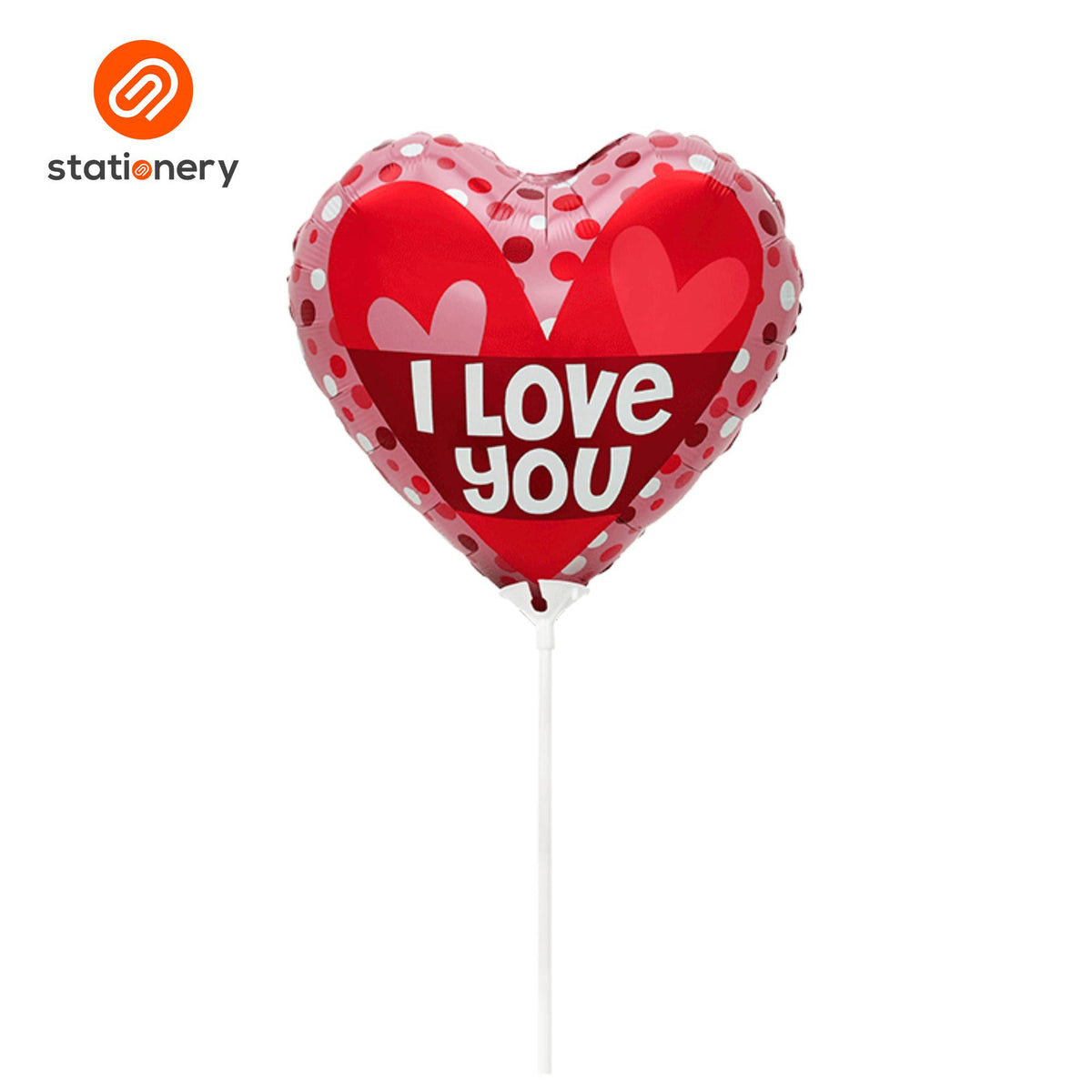 Hallmark Romantic Heart Balloons Decs1 - 18 Inches-zoom-4