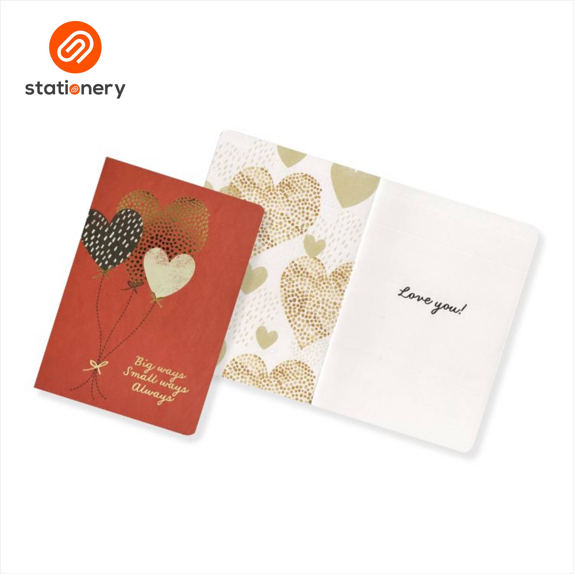 Hallmark Valentine's Day Card Pack with Envelope - Des 1-zoom-3