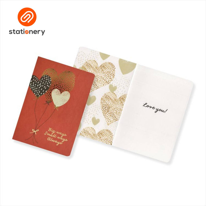 Hallmark Valentine's Day Card Pack with Envelope - Des 1-zoom-