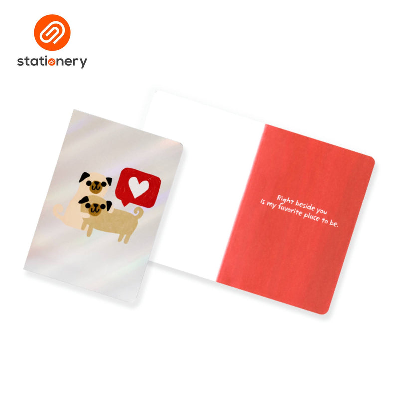 Hallmark Valentine's Day Card Pack with Envelope - Des 1-zoom-