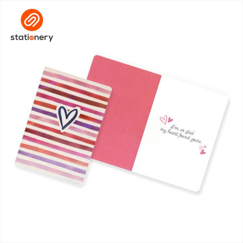 Hallmark Valentine's Day Card Pack with Envelope - Des 1-zoom-