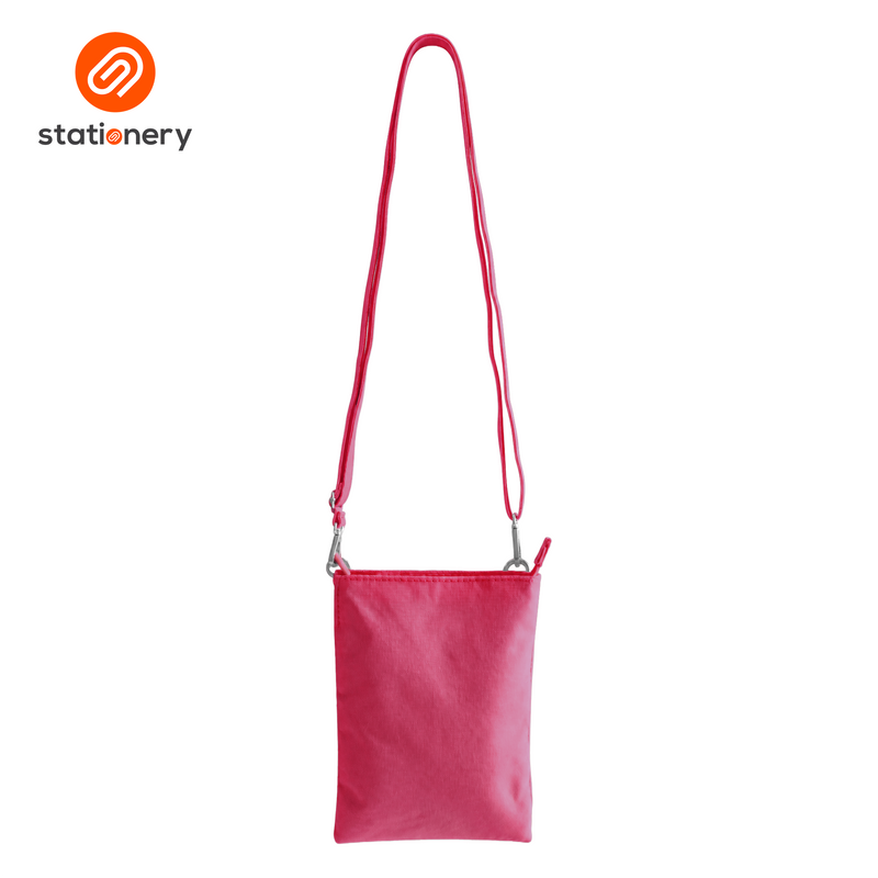 Summer Plain Phone Sling Bag - 14x20 cm-zoom-