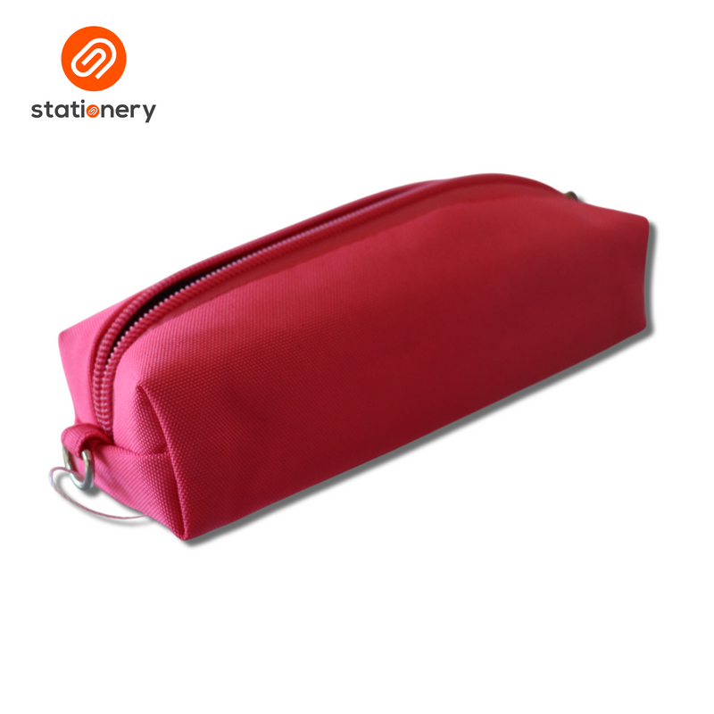 Trendy Color Polyester Pencil Case – Square Design-zoom-
