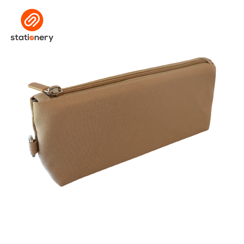 Trendy Color Polyester Flat Pencil Case-zoom-