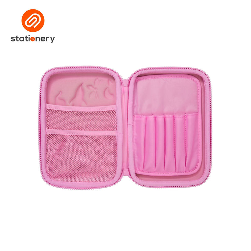 Smiggle Realm Hardtop Pencil Case - Pink-zoom-