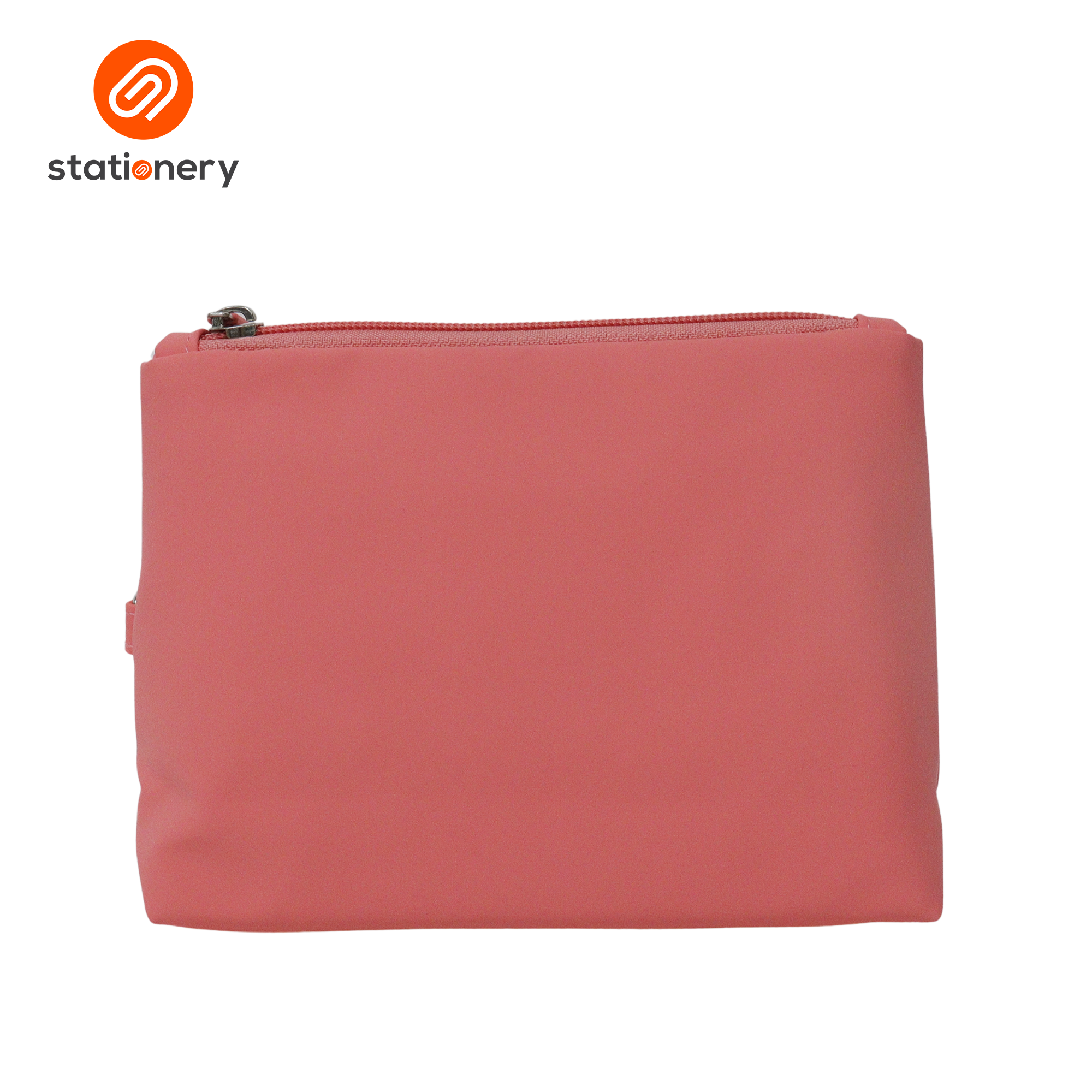 SSP-10100747:10100747A_LEATHERETTE_POUCH_TRIANGULAR_RED_ORANGE.png