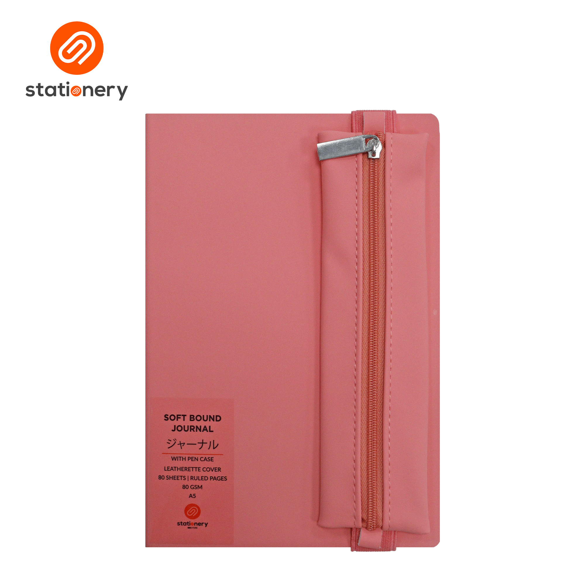 SSP-10100765:10100765A_PS_LEATHERETTE_JOURNAL_W_PEN_CASE_PINK_A5.png
