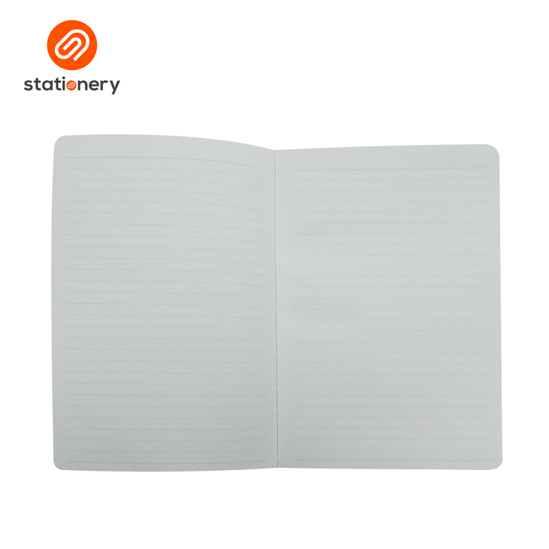 Soft Bound A5 Leatherette Journal with Detachable Pen Case-zoom-