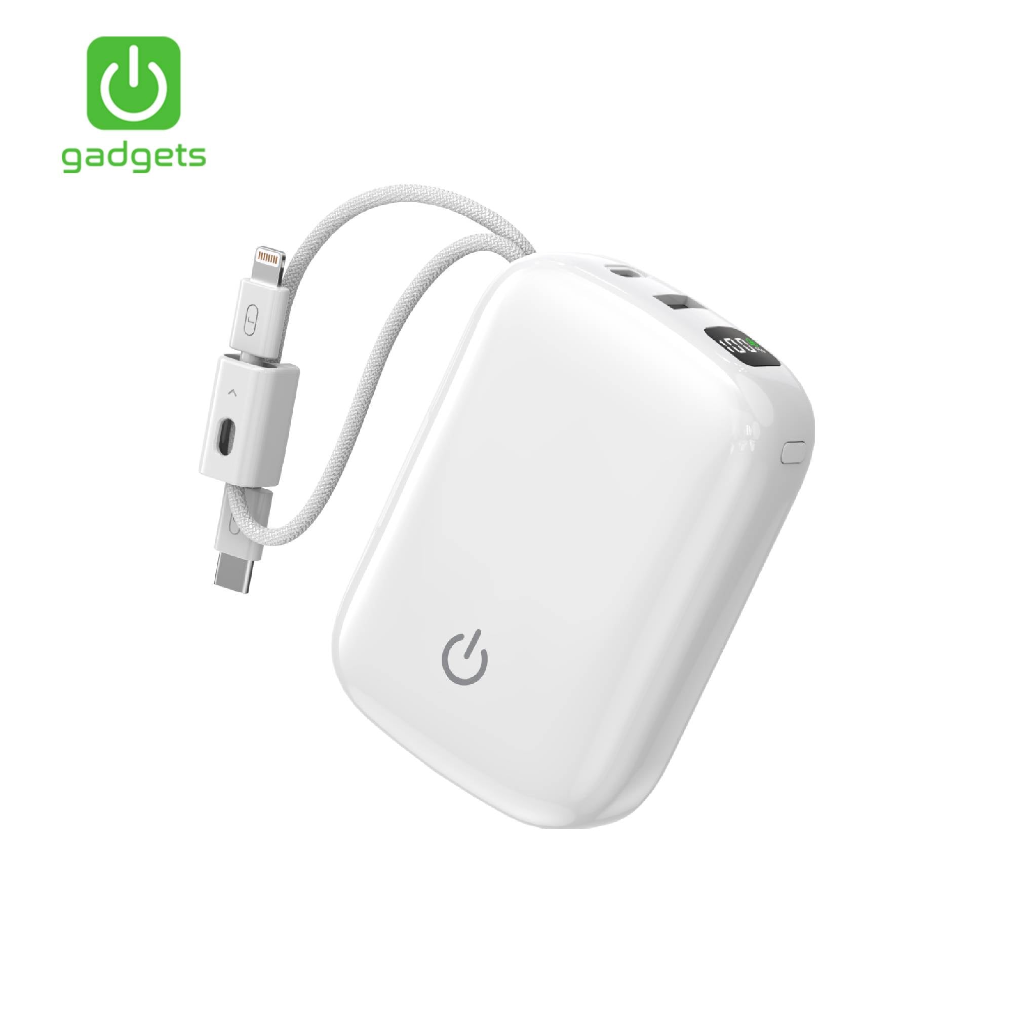 Glossy Powerbank 20000mAh with Cables