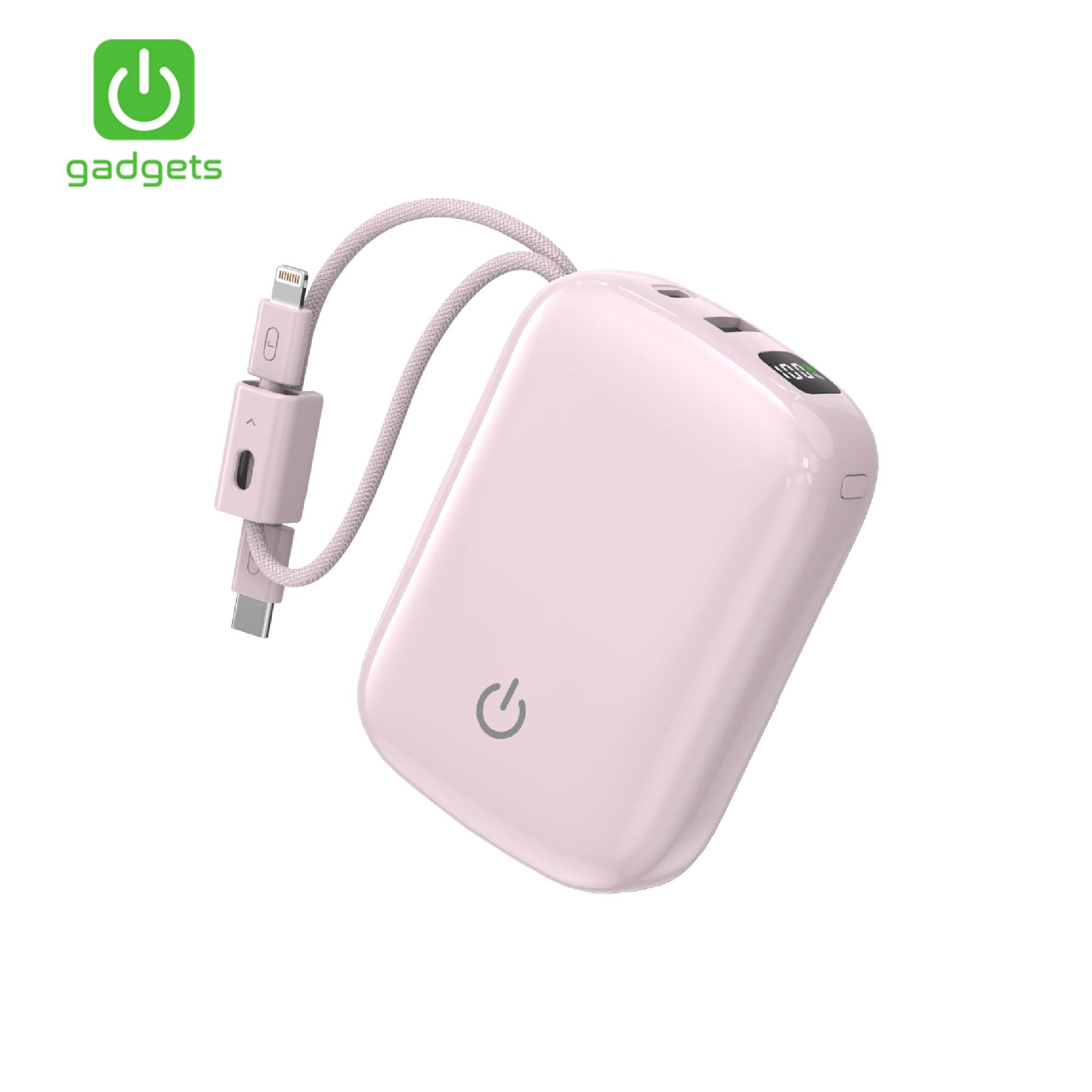 Glossy Powerbank 20000mAh with Cables-zoom-5