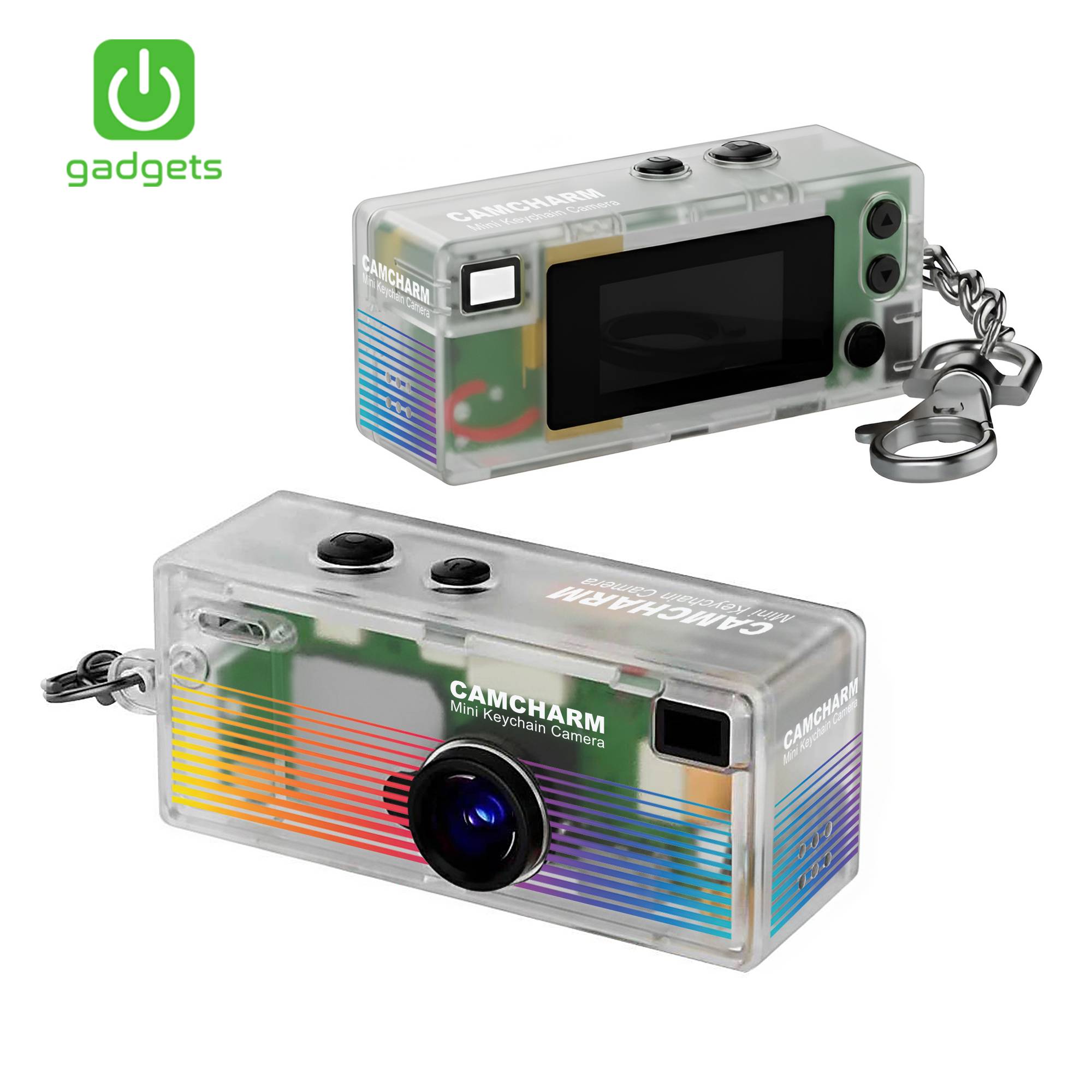 Gadgets Camcharm Mini Digital Keychain Camera - Black-zoom-2