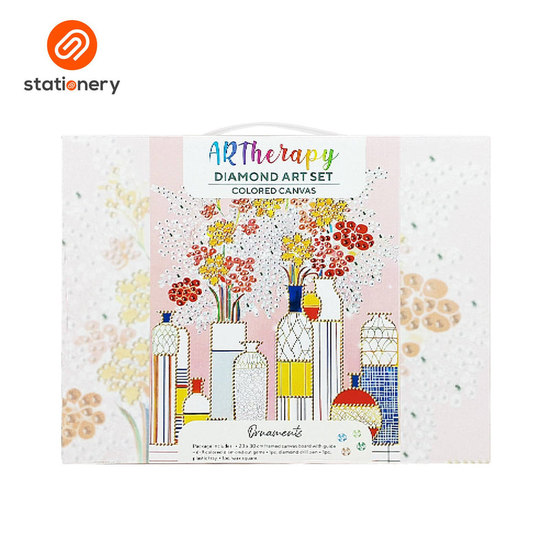 ARTherapy Diamond Art Set Colored Canvas - 23x30cm-zoom-